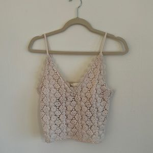 H&M crochet tank